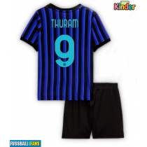 Inter Milan Marcus Thuram #9 Heimtrikotsatz Kinder 2025-26 Kurzarm (+ Kurze Hosen)
